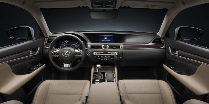 Lexus GS 300h 2016 interior 01