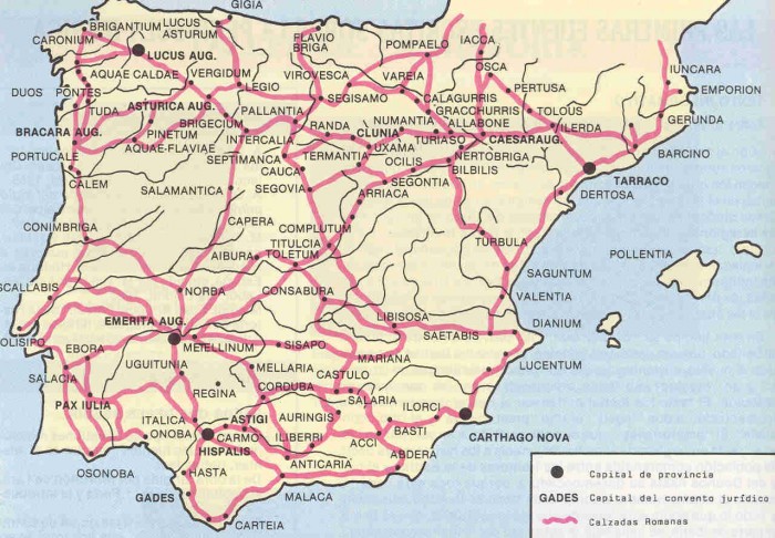España. Carreteras. 1980
