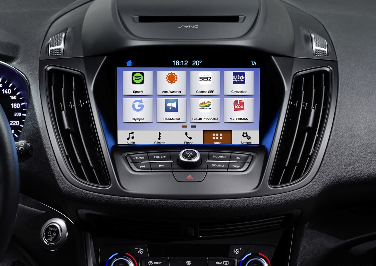Ford Kuga 2016 interior SYNC 3 01