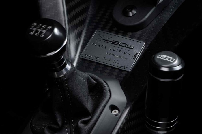 KTM X-Bow GT Black Edition 2016 interior 02