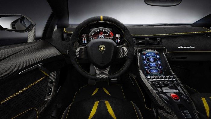 Lamborghini Centenario 2016 interior