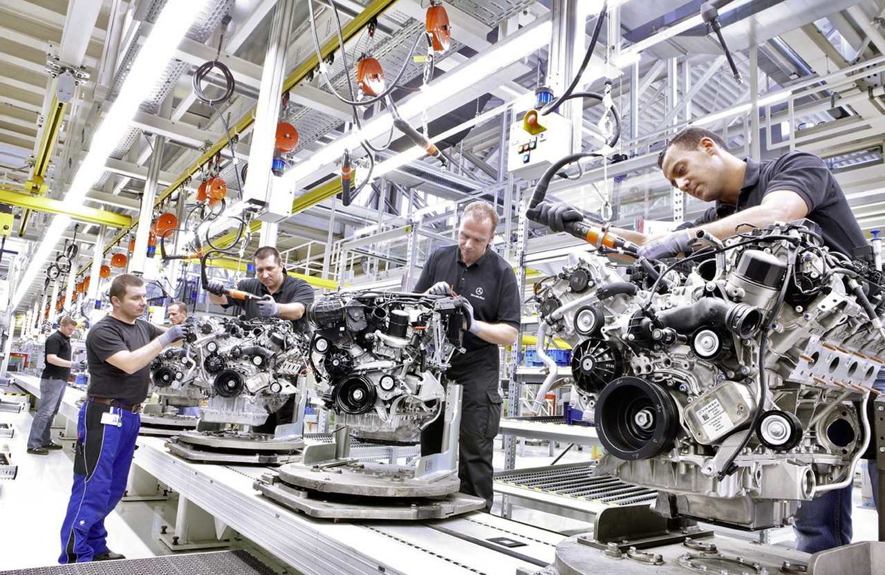 fabrica motores Mercedes-Benz