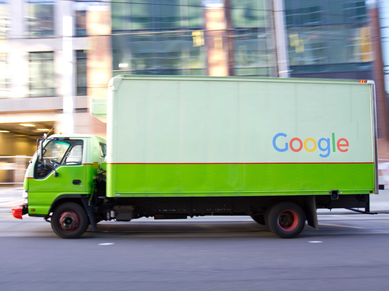 camión google autónomo