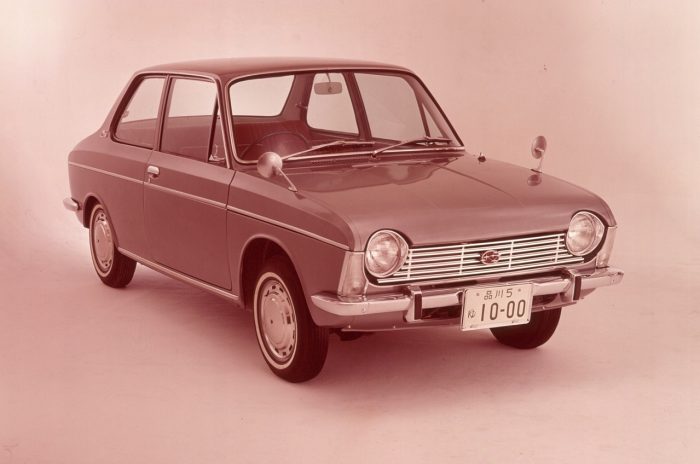 Subaru 1000. Primer bóxer 1966