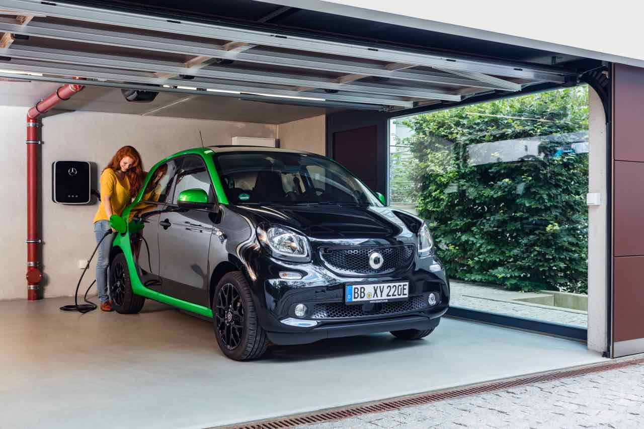 smart forfour electric drive 2017