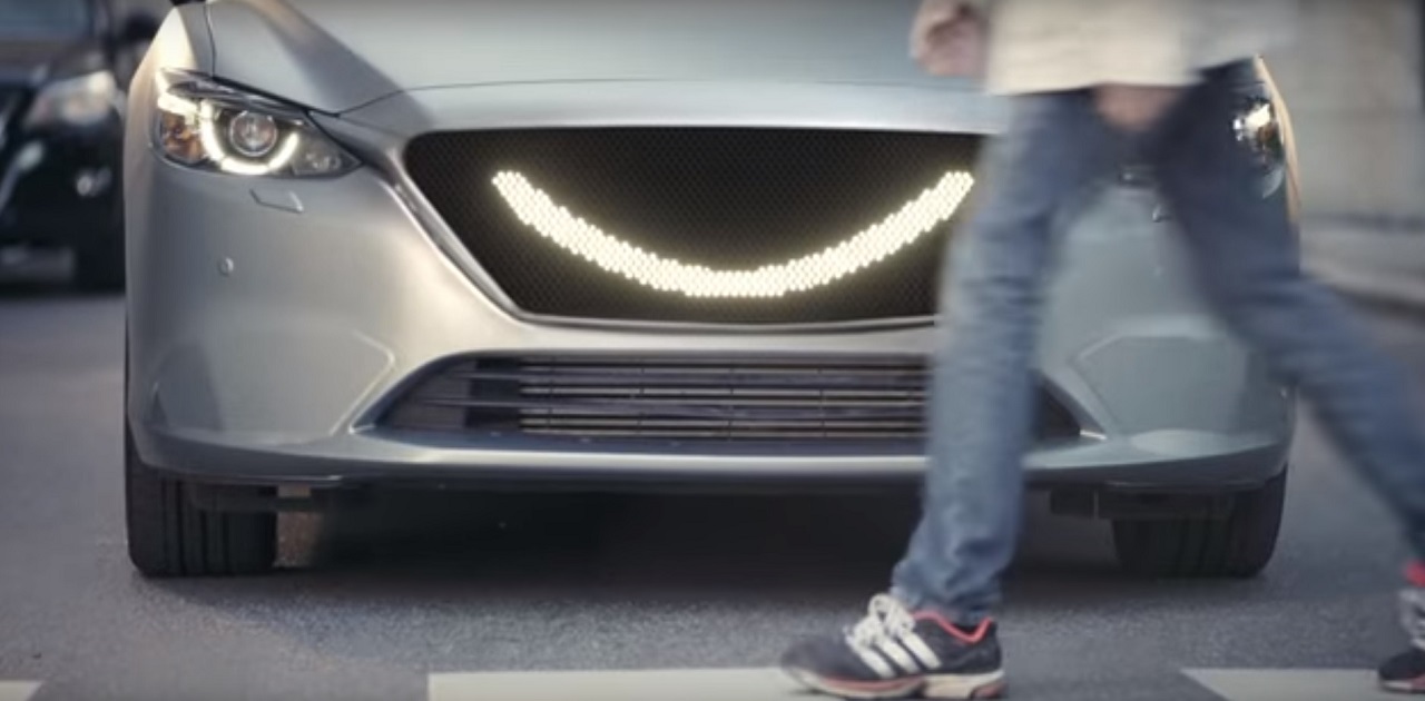 the smiling car