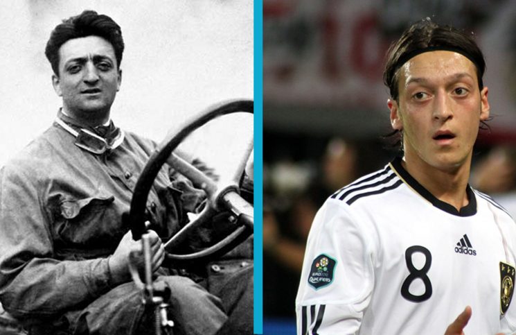 enzo ferrari vs ozil