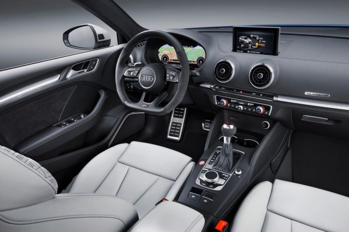 Interior Audi RS 3 Sportback 2017