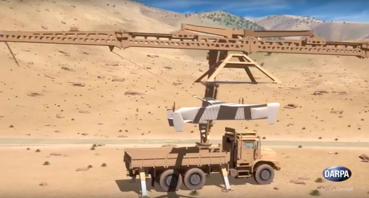 fama compensar Adaptación SideArm: así quiere DARPA que aterricen los drones