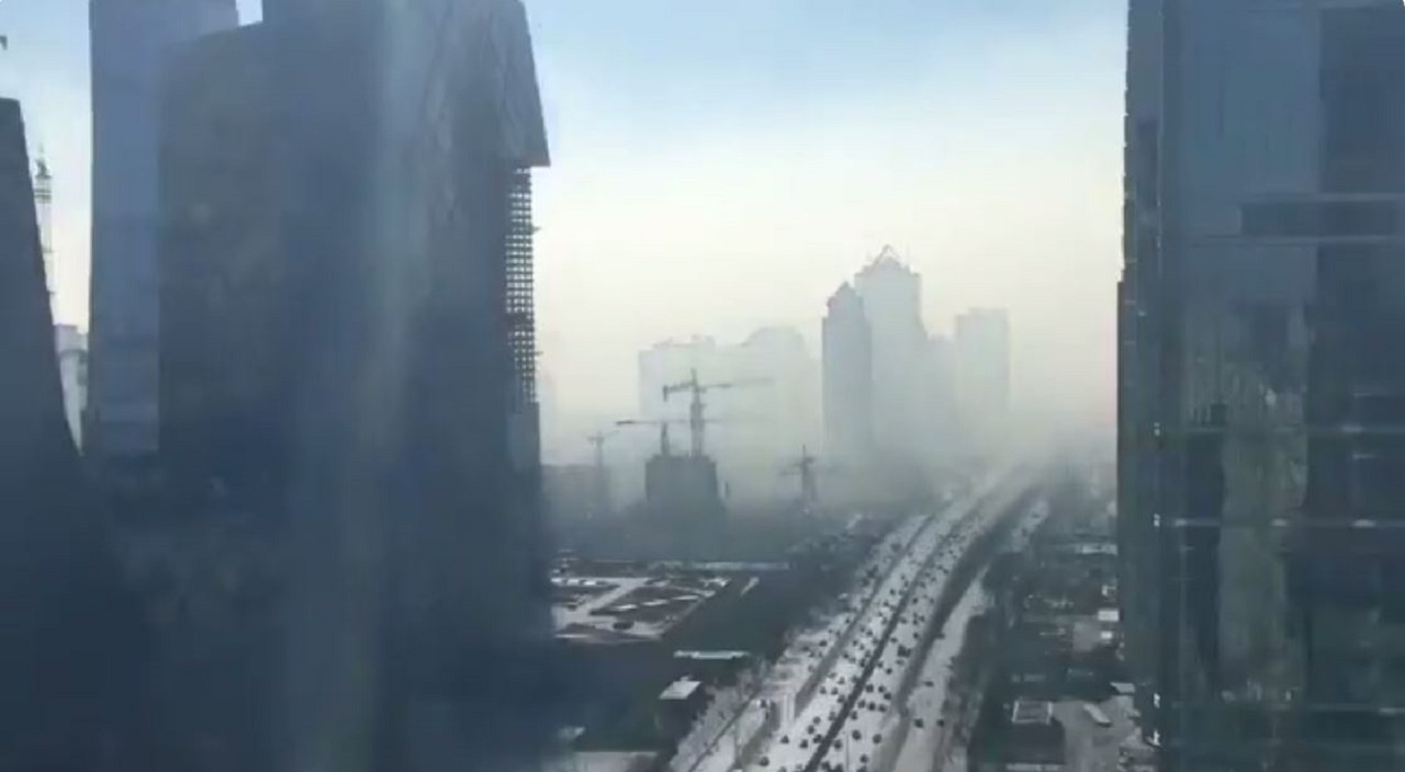 nube toxica en china