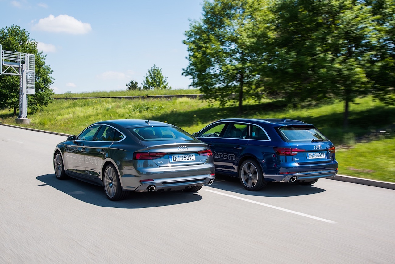 Audi A5 Sportback g-tron and Audi A4 Avant g-tron
