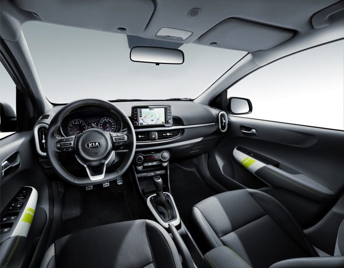 Kia Picanto X-Line interior