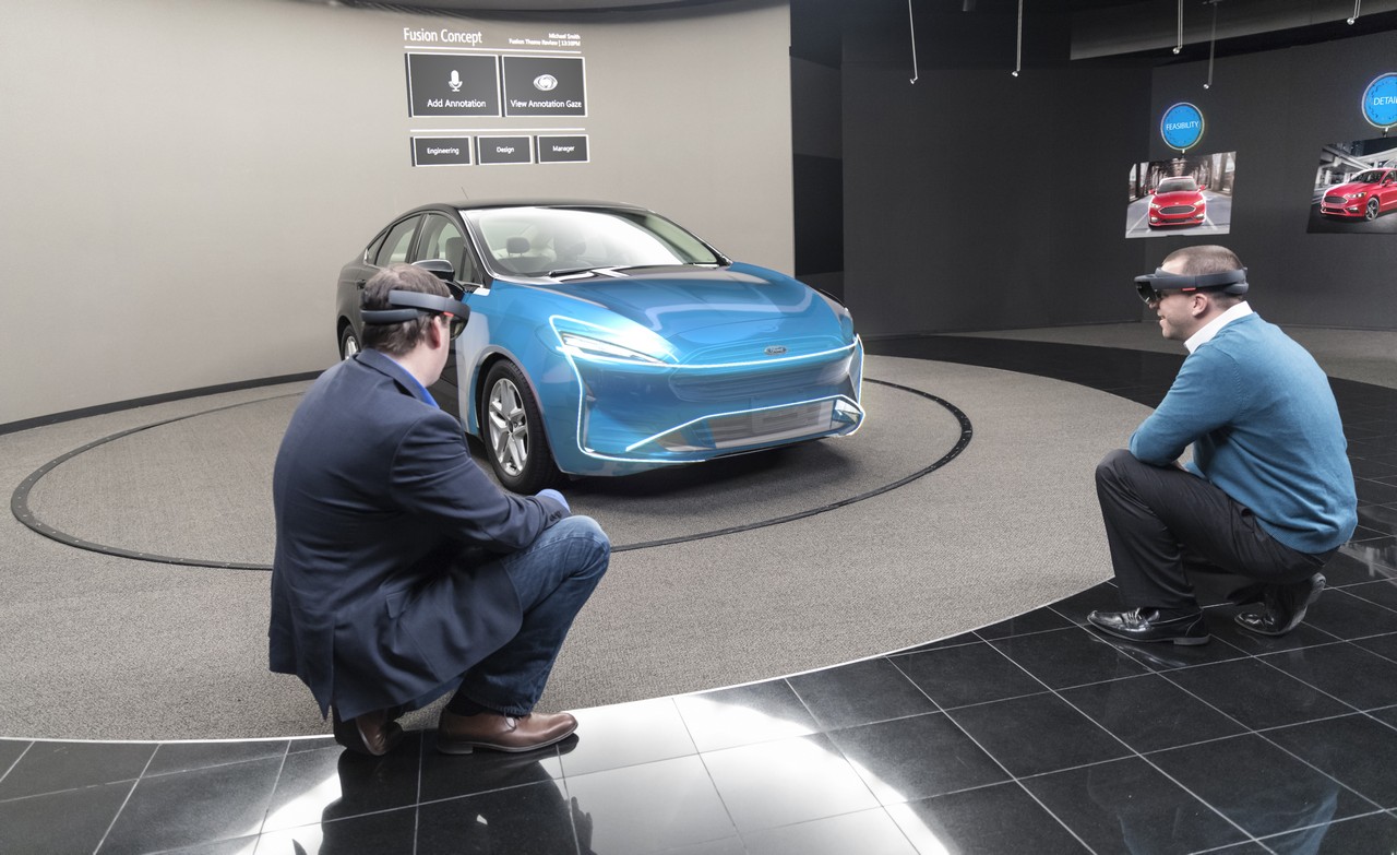 Ford Tests Microsoft HoloLens