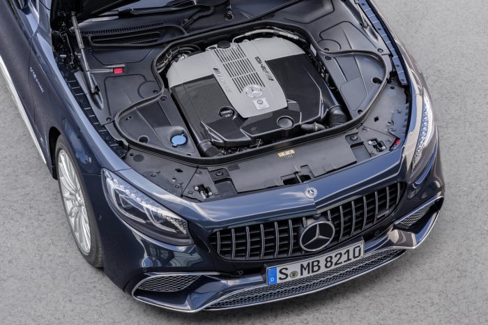 Mercedes Clase S Cabrio motor