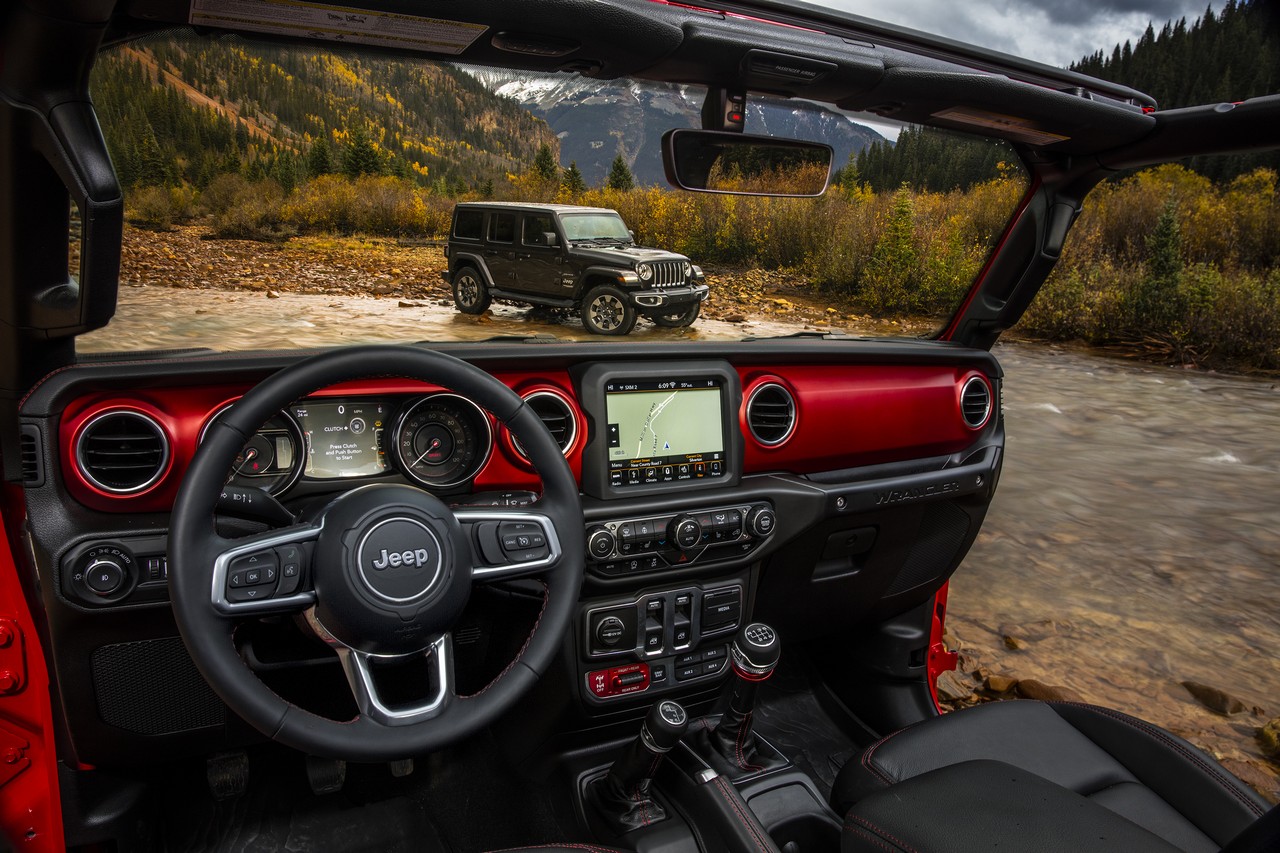 All-new 2018 Jeep® Wrangler Sahara (top) and All-new 2018 Jeep