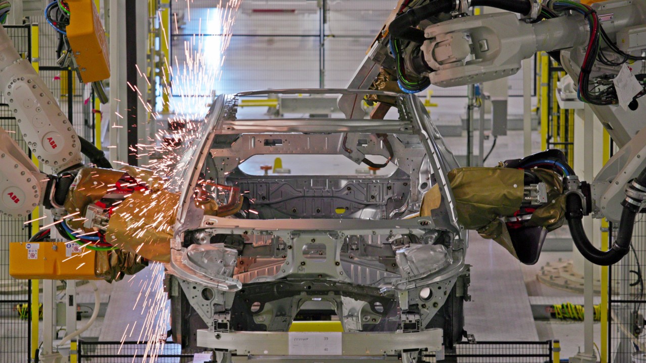 Volvo&#8217;s new manufacturing plant in South Carolina, USA