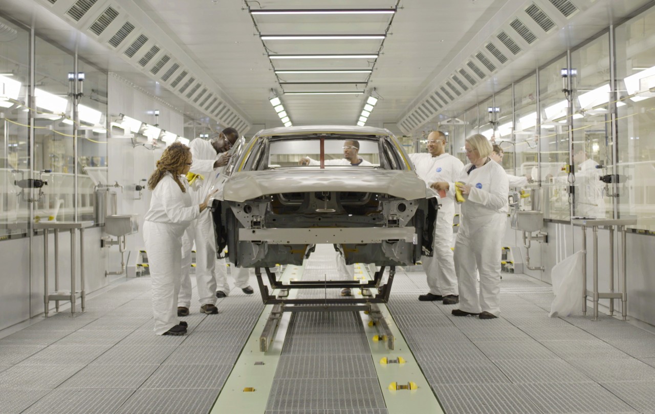 Volvo&#8217;s new manufacturing plant in South Carolina, USA