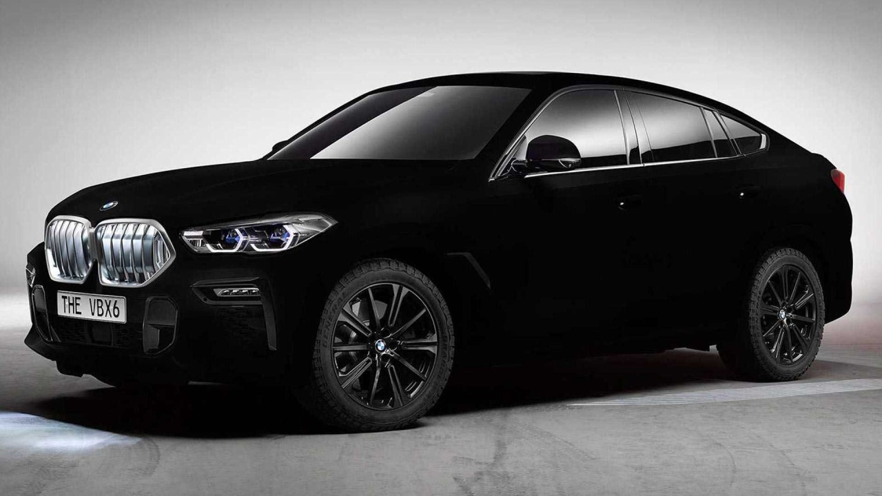 BMW X6 Vantablack, cuando deseas un coche como la oscuridad