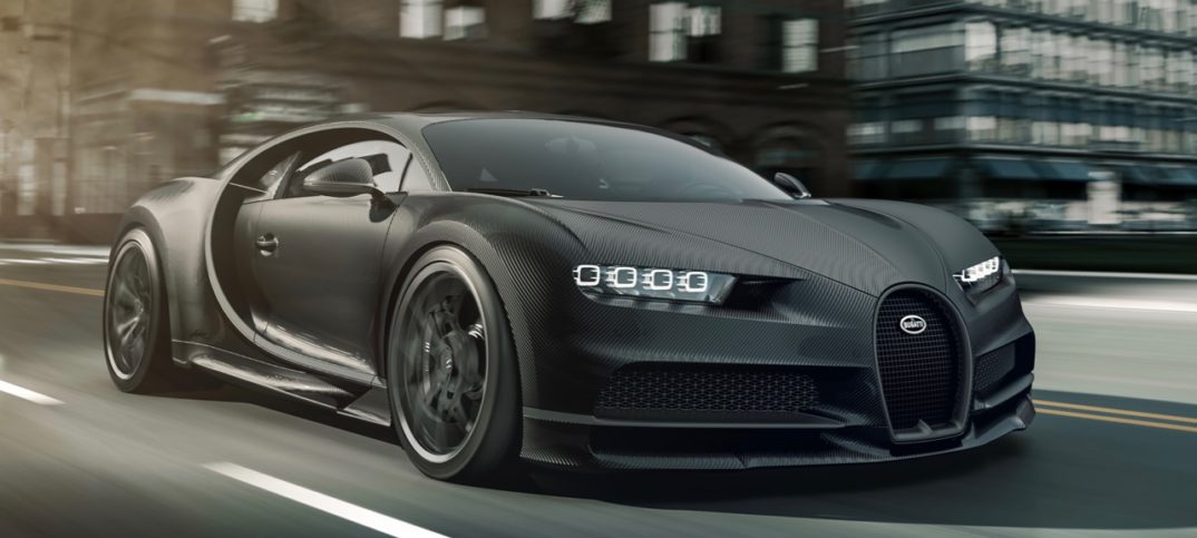 Bugatti chiron noire