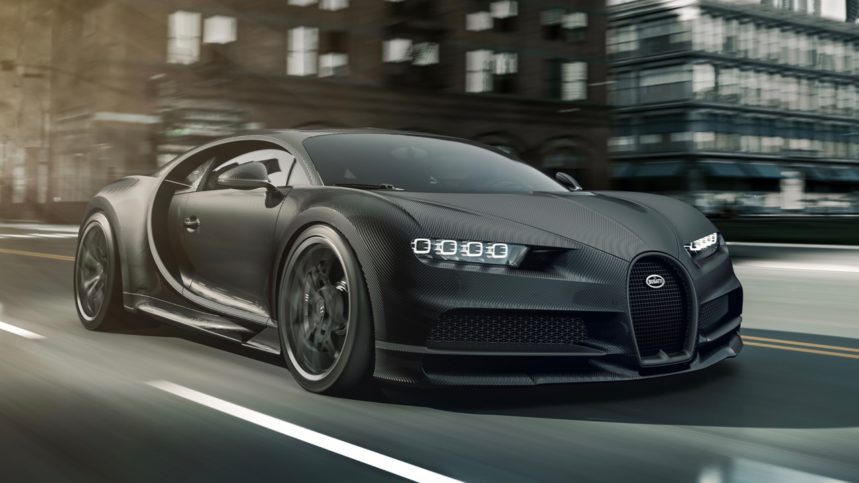 Bugatti chiron noire