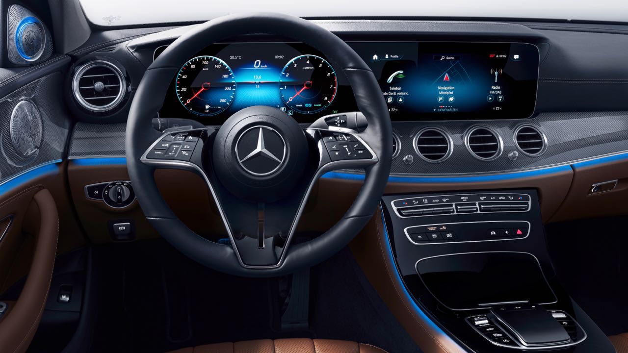 Mercedes Clase E 2020. Interior