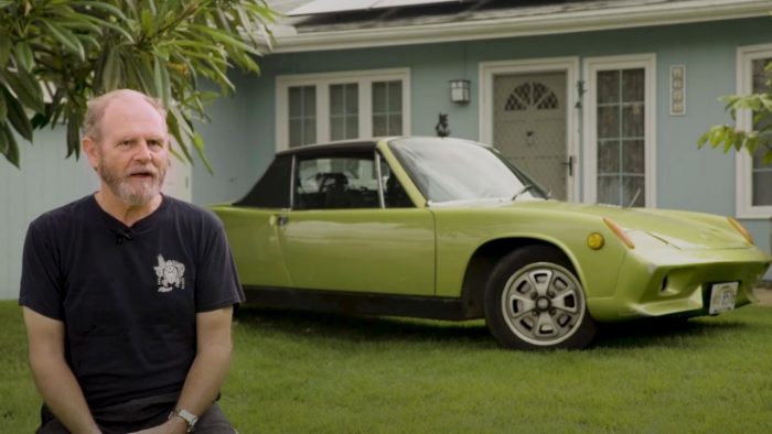 Cómo un Porsche 914 y su conversión a eléctrico crea una historia de amor