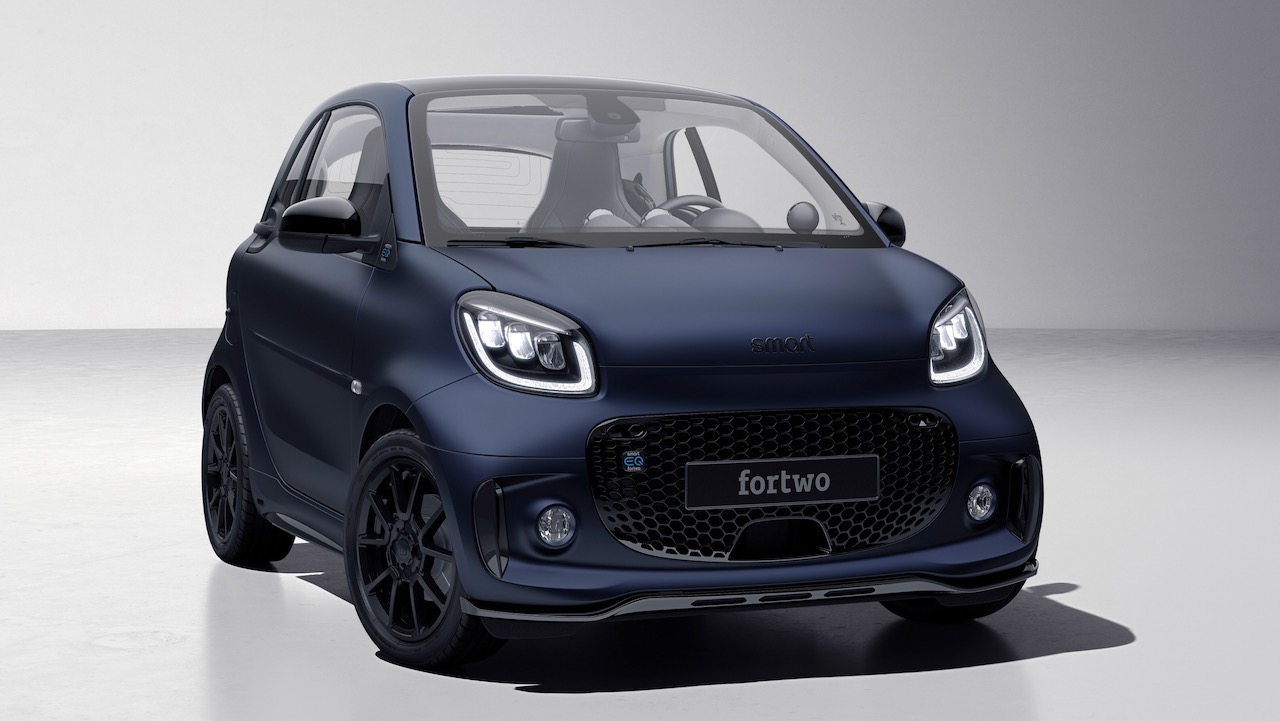 smart EQ fortwo edition bluedawn: Elektrisierender Blickfang mit Stilsmart EQ fortwo edition bluedawn: stylish and electrifying eye-catcher