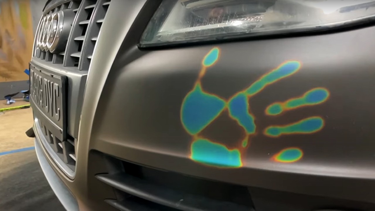 Audi A4 Pintura Que Cambia de Color Al Tocar (1)