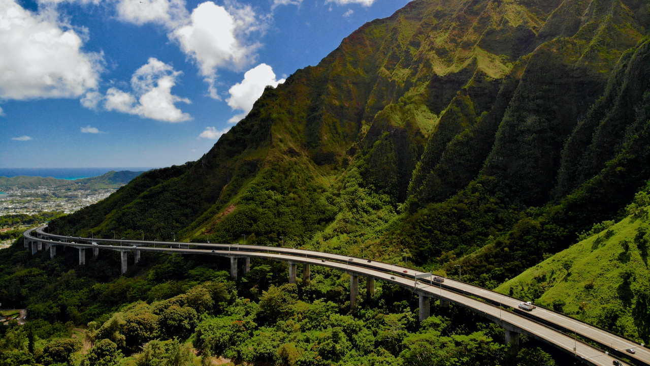 Interestatal H-3 de Hawái, la historia de la carretera más cara del mundo