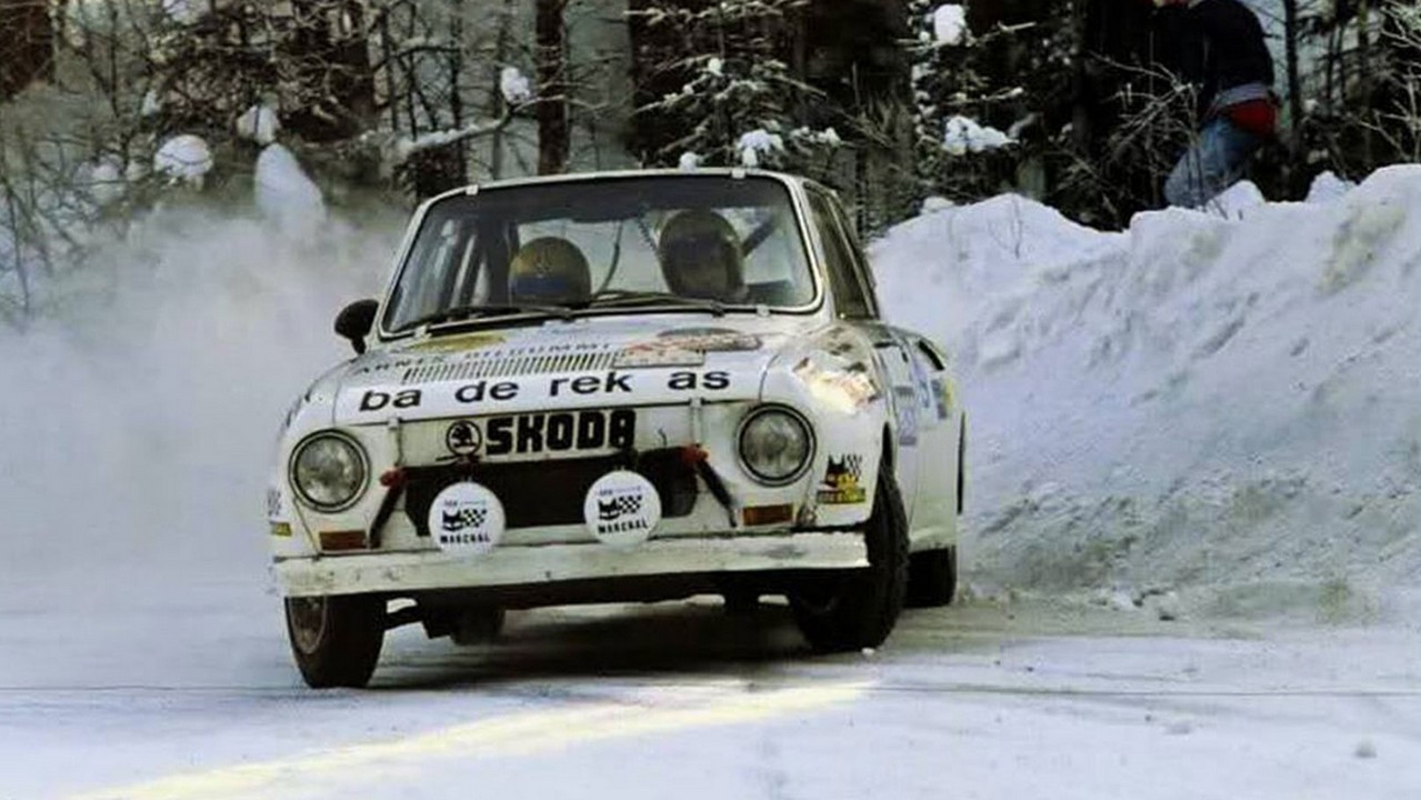 Škoda 130 RS &#8211; Rally Suecia 1973