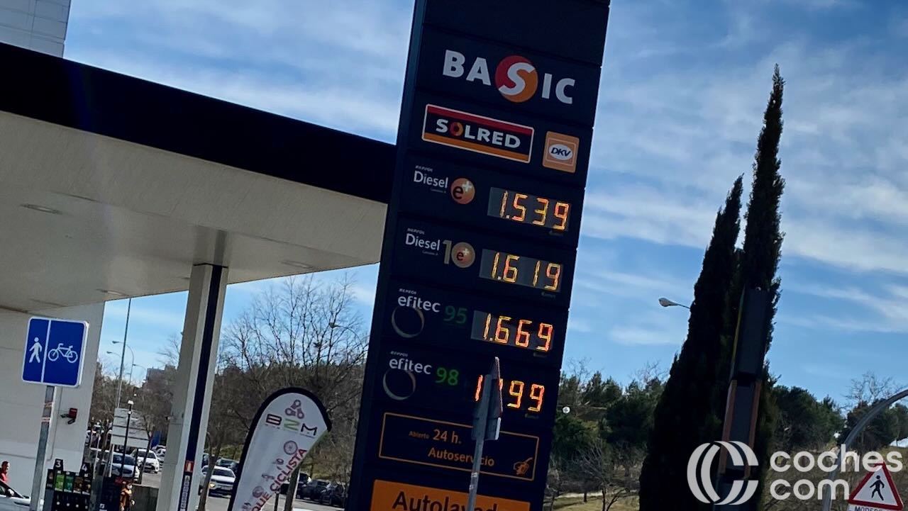 precios gasolina 2022