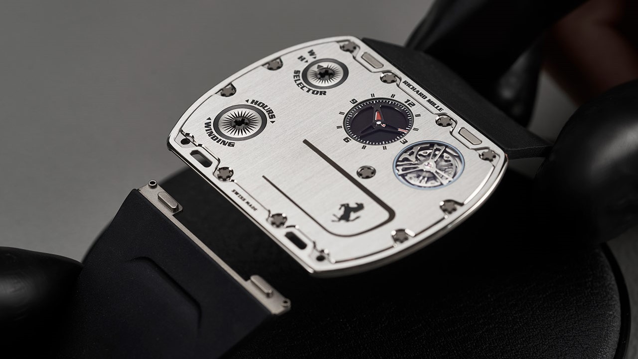 extremidades Talentoso Autorización Richard Mille y Ferrari lanzan el RM UP-01, el reloj más fino del mundo