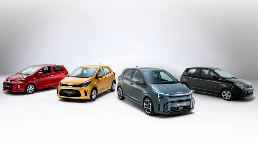 Kia Picanto generaciones