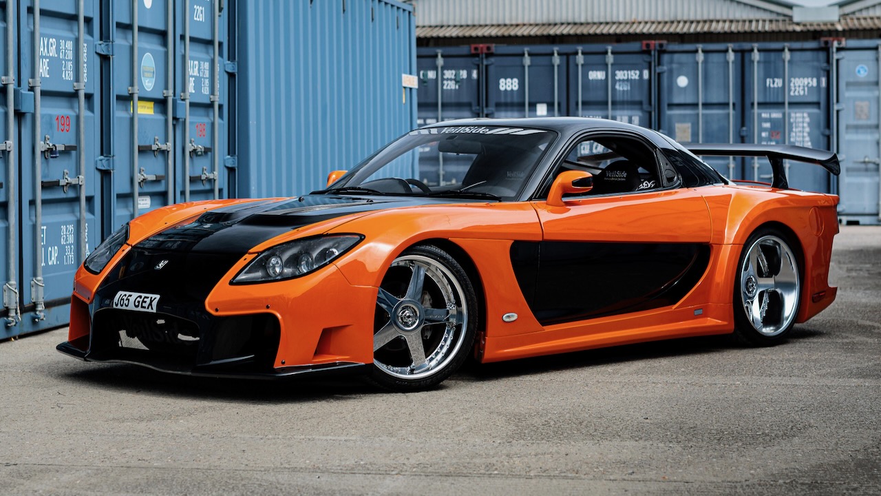 Un Mazda RX-7 por más de un millón de euros? Sólo podía ser el de