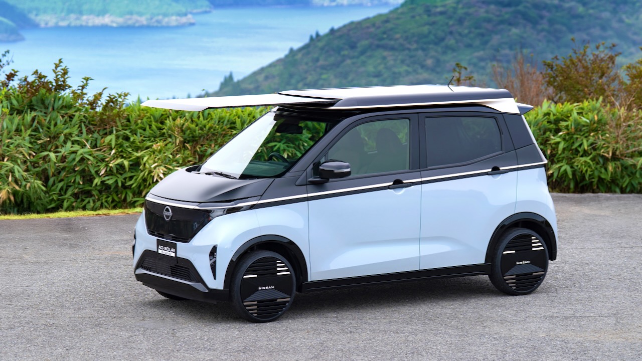 keiページ Nissan se apunta a lo de aumentar la autonomía con este toldo solar